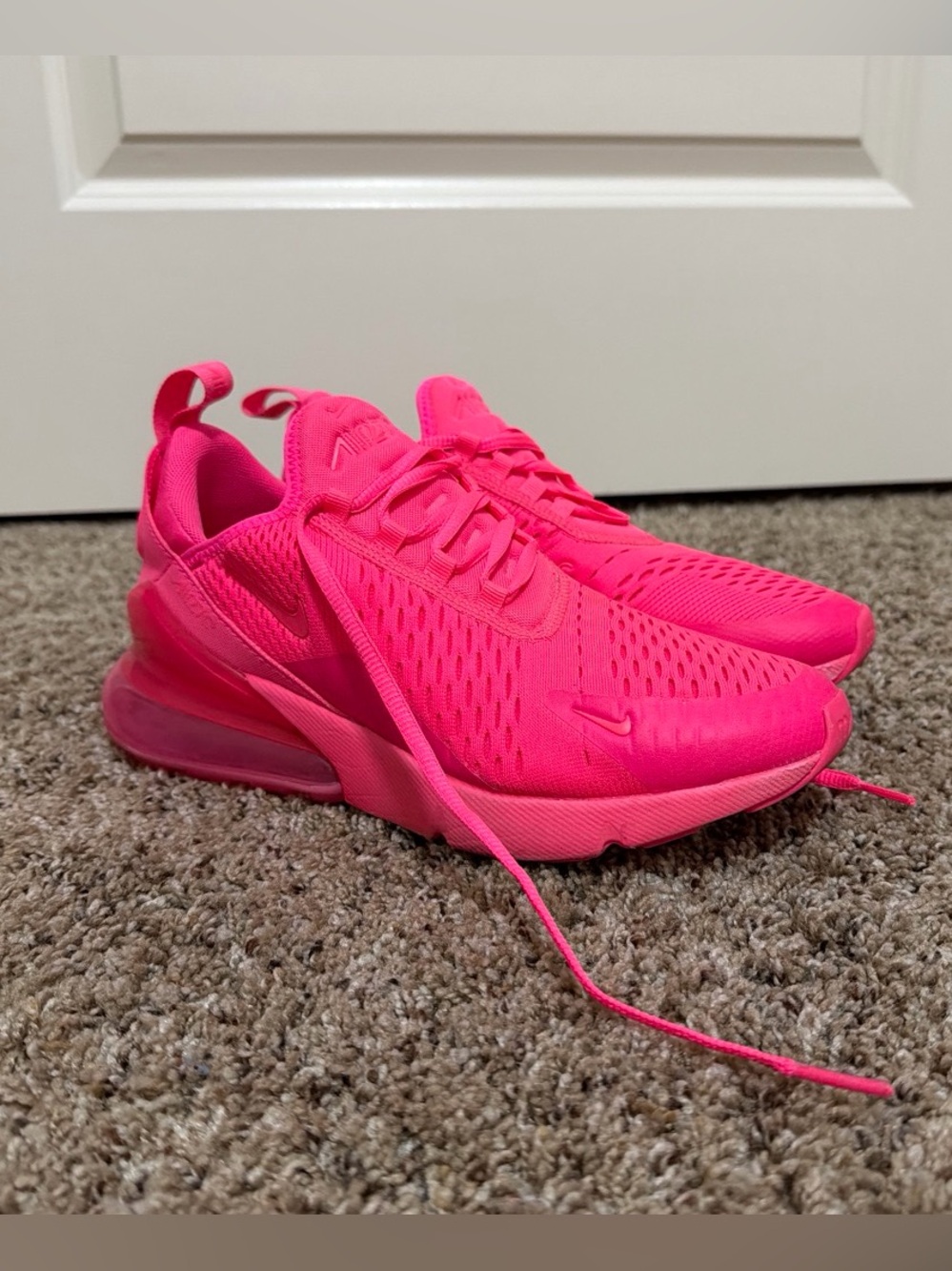 Nike Hot Pink Women's Air Max 270 Sneakers